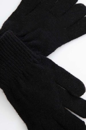 COCCODRILLO cimdi BASIC ACCESSORIES, melns, 