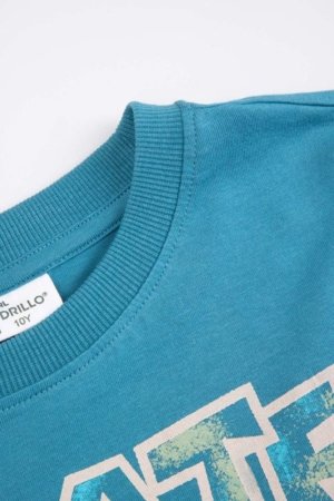 COCCODRILLO t-krekls ar īsam piedurknēm, zili, cm 