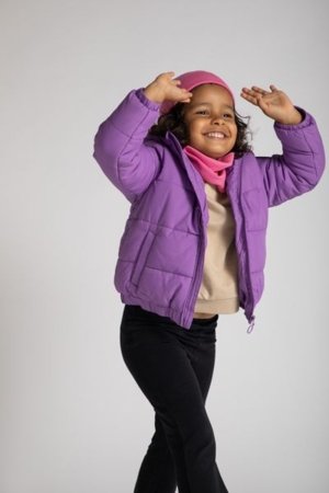 MOKIDA jakete OUTERWEAR, purpurs, ZM5152701OWR-016-158, 158 cm 