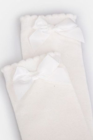 COCCODRILLO zeķes SOCKS GIRL, krēmveida, ZC5379202SOG-003-023, 23 cm 