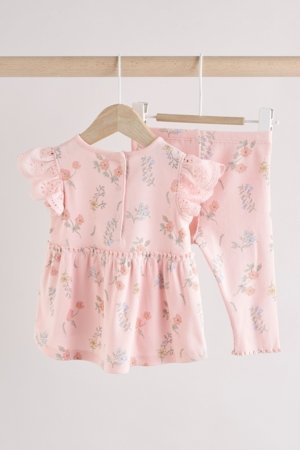 NEXT t-krekls ar īsām piedurknēm un legingi, AG4710 74-80 