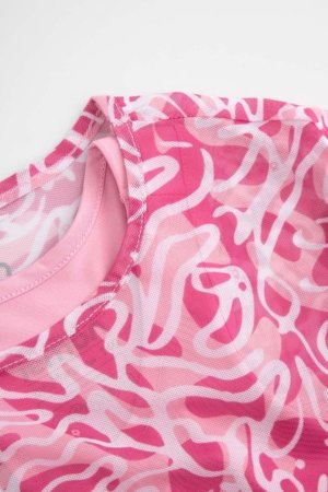 COCCODRILLO t-krekls ar īsam piedurknēm, rozā, izmērs 