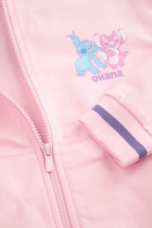 COCCODRILLO džemperis ar rāvējslēdzēju ar kapuci, rozā, WC6132401LGD-007-110, 110 cm 