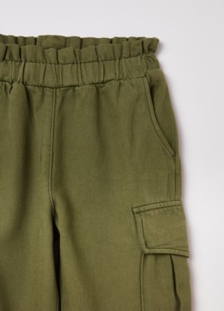 OVS 1 EN GIRL 3-10Y TROUSER 2 6-7 GREEN 001896156 