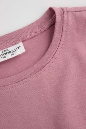 COCCODRILLO t-krekli CRAFT PUNK GIRL KIDS, rozā, ZC5143102CGK-033-104, 104 cm