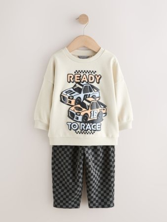 NEXT džemperis + bikses, H59362, 80 cm 