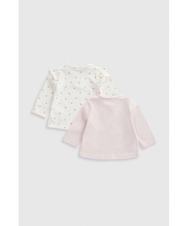 MOTHERCARE t-krekls ar garām piedurknēm 2 gab, IF363 86 