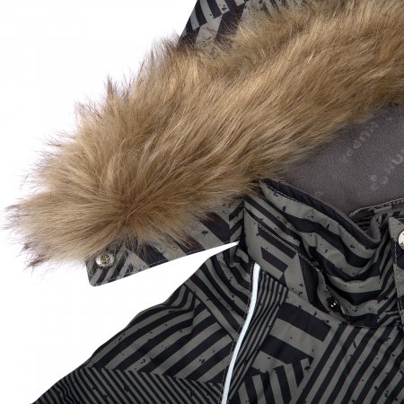 HUPPA ziemas komplekts WINTER, khaki/melns, 41480030-12341 41480030-12341-122