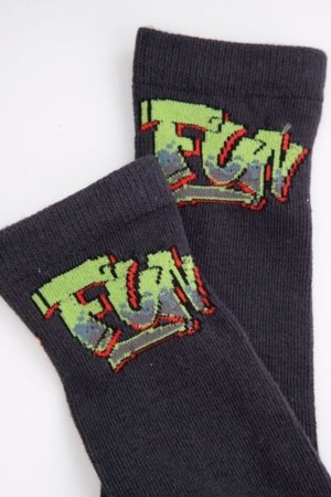 COCCODRILLO zeķes SOCKS BOY, pelēks, cm 