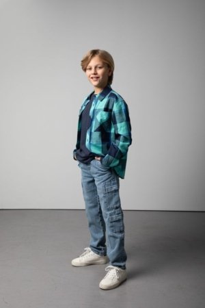 COCCODRILLO krekls, zili, WC6136108CHB-013-140, 140 cm 