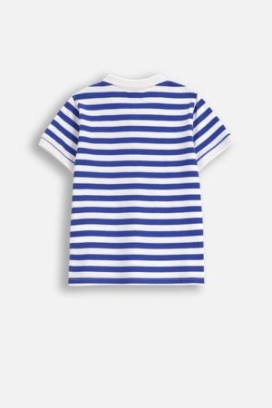 COCCODRILLO t-krekli ACADEMY BOY KIDS, zils, ZC5143601ABK-032-110, 110 cm 