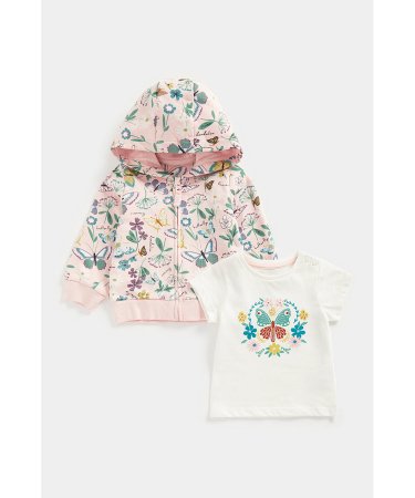 MOTHERCARE t-krekls ar īsam piedurknēm un džemperis, FA828 