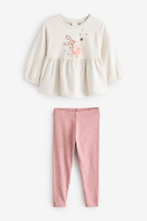 NEXT t-krekls ar garām piedurknēm + legini, B68377 104-110 