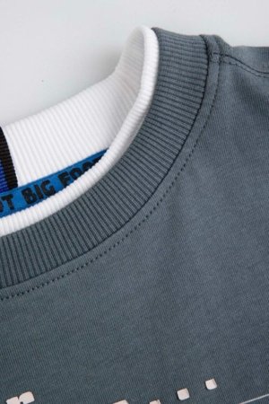 COCCODRILLO t-krekls, pelēki, cm 