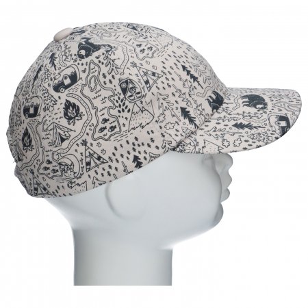 TUTU cepure ar nagu, bēša/melna, 3-006577, 52/56 cm 3-006577 beige/black