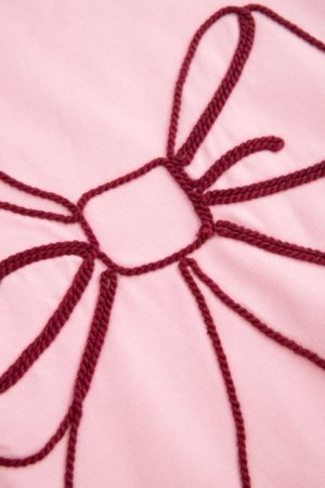 COCCODRILLO t-krekls ar garām piedurknēm, rozā, WC6143103GGK-033-104, 104 izmērs 