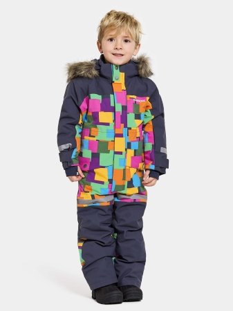 DIDRIKSONS ziemas kombinezons BJÄRVEN, krāsains, 505576-A66, 140 cm 