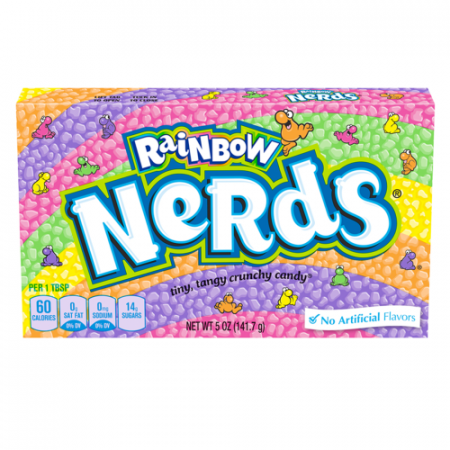NERDS RAINBOW konfektes, 141,7 g, MIX0043 MIX0043