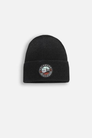 COCCODRILLO cepure ACCESSORIES WINTER BOY, melns, cm