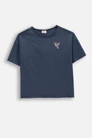 COCCODRILLO t-krekls ar īsam piedurknēm, tumši zili, WC6143203FGJ-015-164, 164 izmērs 