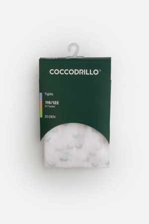 COCCODRILLO zeķubikses, balti, izmērs 