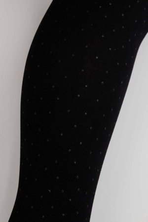 COCCODRILLO zeķubikses TIGHT MICROFIBRE COLORFUL, melns, cm 