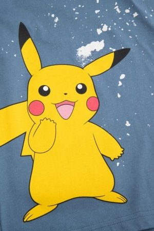 COCCODRILLO krekls ar īsām piedurknēm LICENCE BOY, zils, WC5143214LBD-014-164, 164 cm 