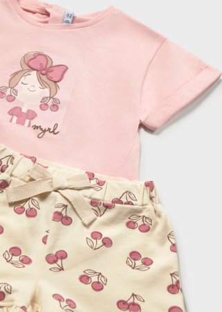 MAYORAL t-krekls ar šorti, peony, 1.205-49, cm 