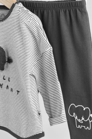 NEXT krekls ar garām piedurknēm un bikses, E48214 80-86 