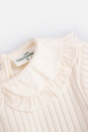 COCCODRILLO t-krekls ELEGANT BABY GIRL, ecru, ZC4143102EBG-003-098, 98 cm 