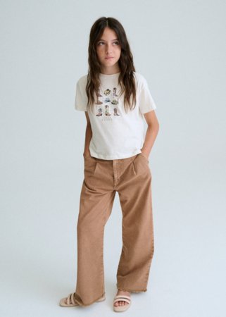 MAYORAL t-krekls ar īsam piedurknēm, bone, 6.005-89, 157  cm 