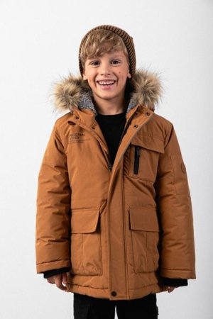 COCCODRILLO jakete OUTERWEAR BOY KIDS, krēmveida, cm