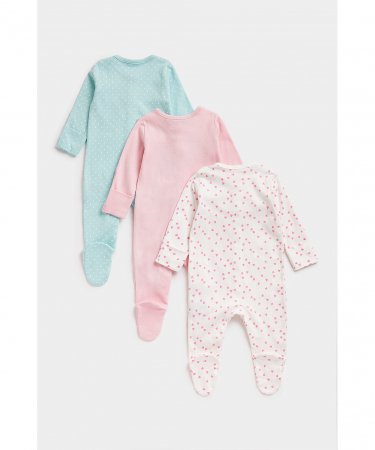 MOTHERCARE zīdaiņu kombinezons, 3 gab., EB746 624568