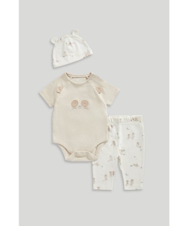 MOTHERCARE komplekts mazulim 3 gab., LL803 74 