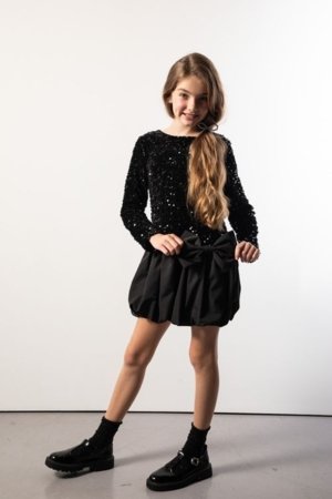 COCCODRILLO kleita, melns, cm 