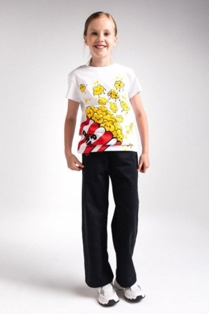 MOKIDA t-krekls MOKIDA COLLECTION GIRL, balti, ZM5143203MCG-001-140, 140 cm