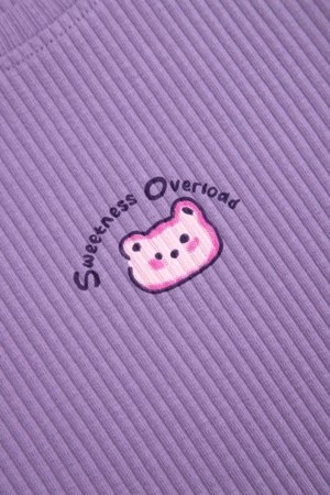 COCCODRILLO t-krekls ar īsam piedurknēm, violeti, cm 