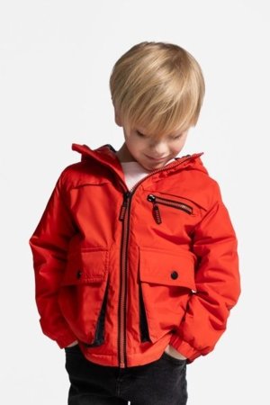 COCCODRILLO jaka OUTERWEAR BOY KIDS, sarkans, WC5152702OBK-009-122, 122 cm 