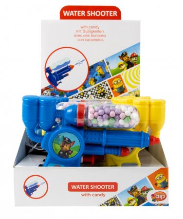 Ūdens pistole ar konfektēm (LICENCE MIX), 20g, BIP0023 BIP0023
