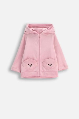 COCCODRILLO džemperis HAPPY PUPPY GIRL NEWBORN, rozā, ZC5132401HGN-033-086, 86 cm 