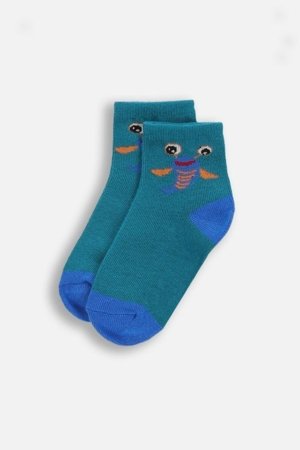 COCCODRILLO zeķes, zali, WC6382221SOB-011-023, 23/26 cm 