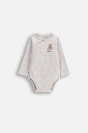 COCCODRILLO smilšu tārtiņš FOREST FRIENDS BOY NEWBORN, pelēks, ZC5112603FBN-019-074, 74 cm