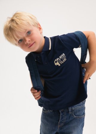 MAYORAL t-krekls ar īsam piedurknēm, navy, 3.108-61, 134  cm 