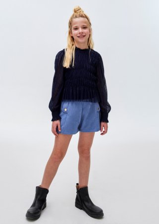 MAYORAL blūze ar garām piedurknēm 8B, dark,  7176-91 7176-91