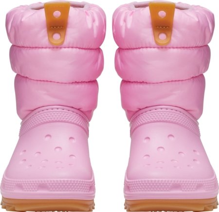 CROCS sniega zābaki, rozā, 207684-6XQ, 33,5 izmērs 