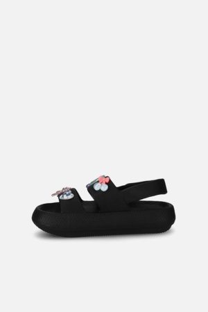 COCCODRILLO sandales, melni, WC6208102SHG-021-030, 30/031 izmērs 