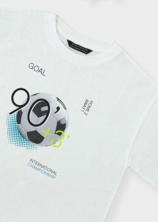 MAYORAL t-krekls ar īsam piedurknēm, white, 6.036-30, 140 cm 