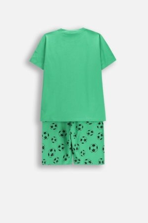 COCCODRILLO pidžama, zaļa, WC6448217PJS-011-152, 152/158 izmērs 