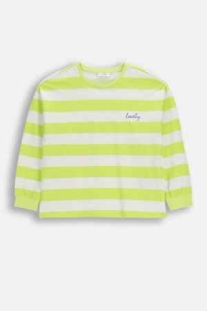 COCCODRILLO t-krekls ar garām piedurknēm, dzelteni, izmērs 