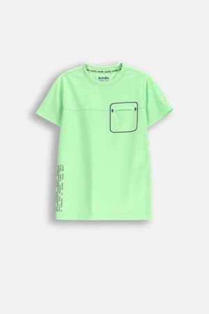 LEMON t-krekls ar īsām piedurknēm ACTIVE BOY, dzeltens, WL5143204ACB-030-164, 164 